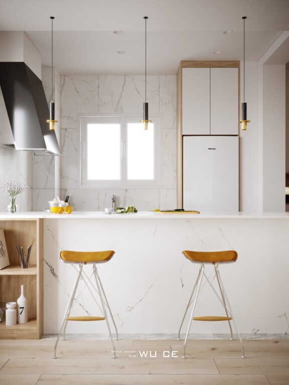 中產(chǎn)風(fēng)尚中心廚房裝修