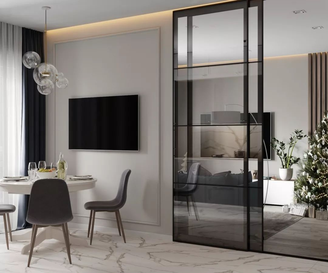 推拉門這么裝,你的家看起來就很高級!-此間設計