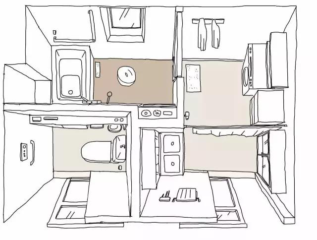 衛(wèi)生間做到干濕分離,比美觀更重要!-此間設(shè)計