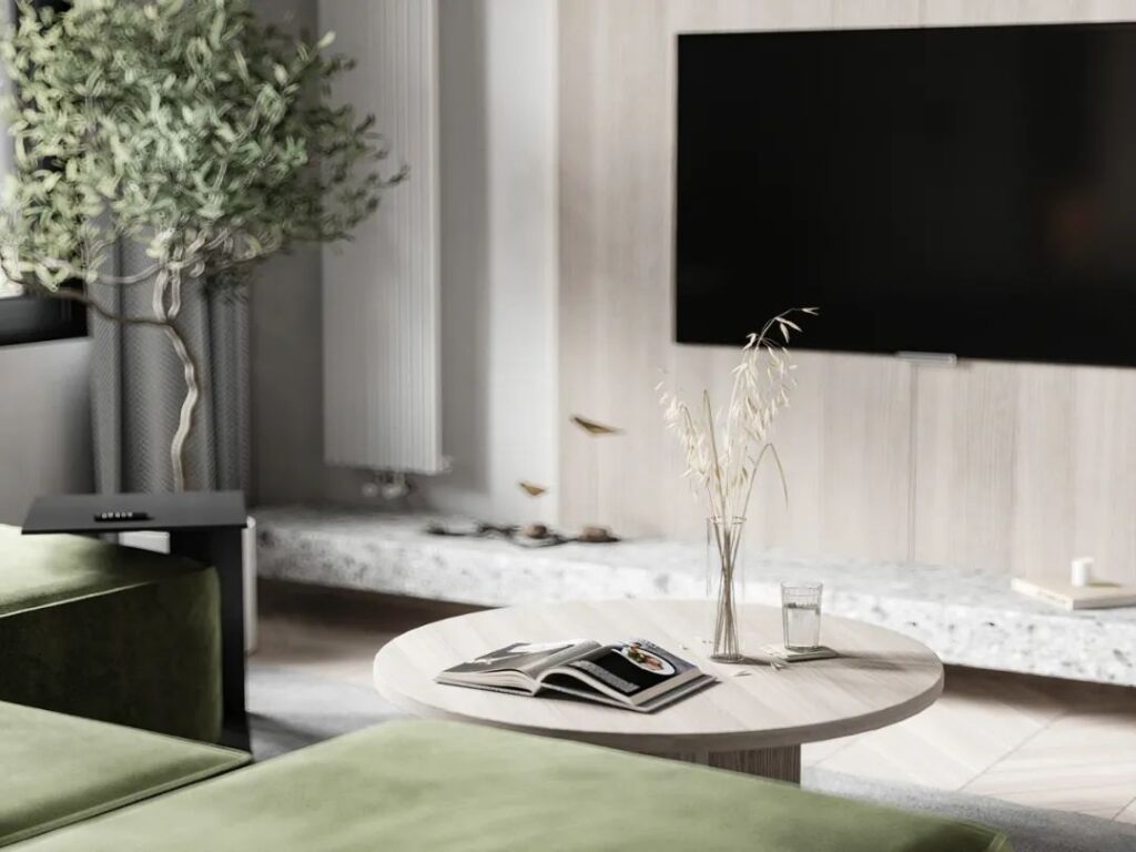 設計中的一抹綠!-此間設計