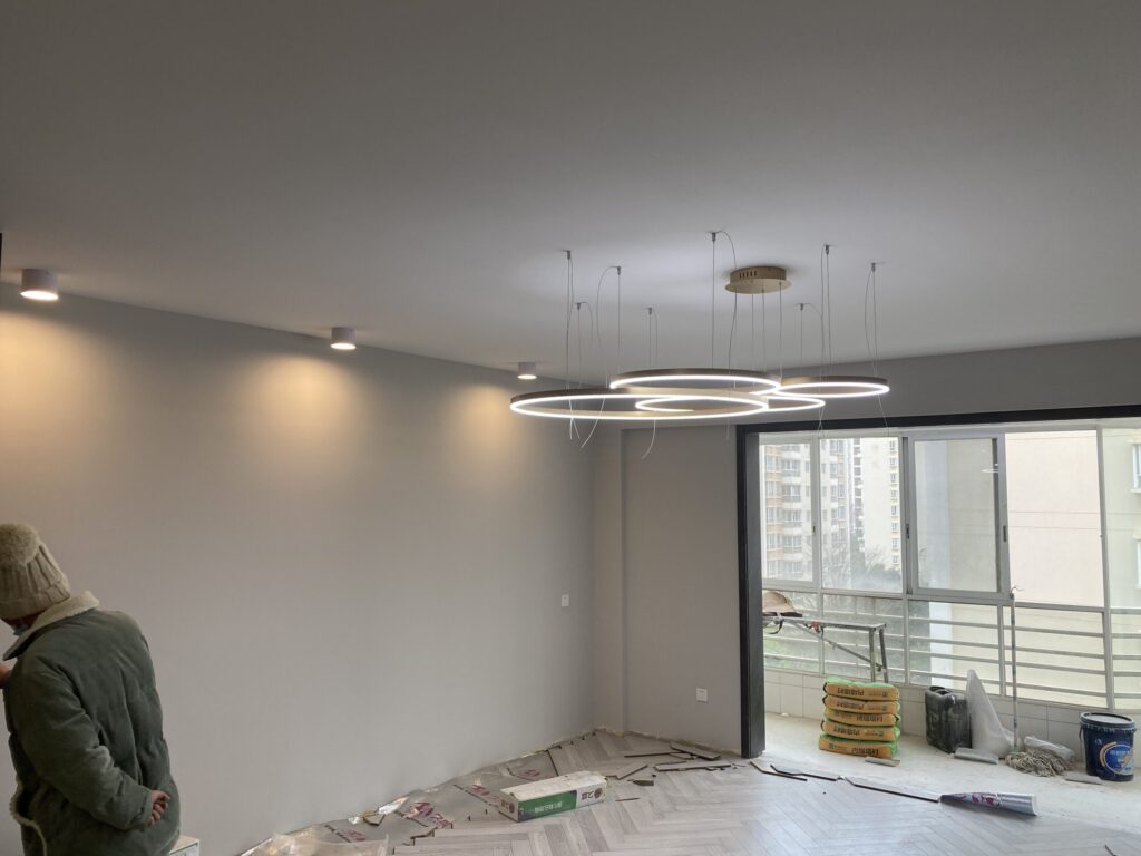 江東耀龍康城基礎裝修完成