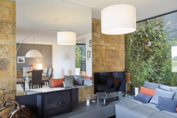 擴大空間的客廳裝飾理念