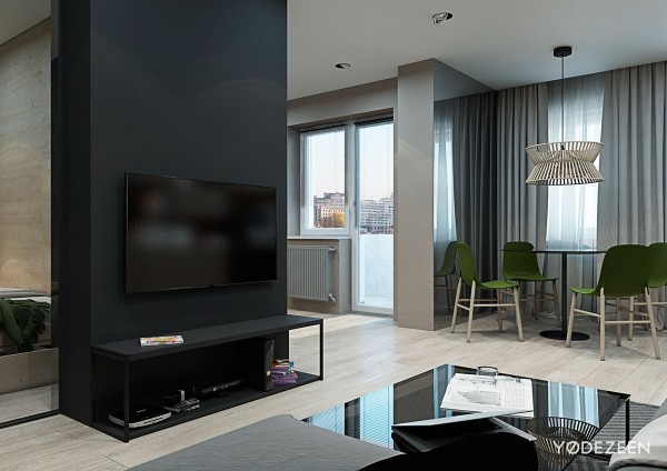 小型單身公寓設計-此間設計