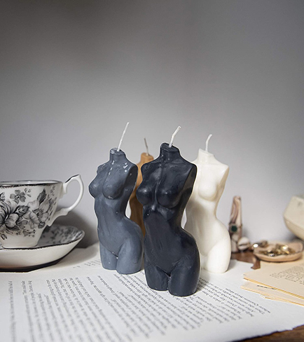 雕塑蠟燭裝飾品