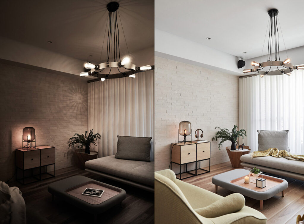 怎么讓家里看起來不在那么生硬-此間設計