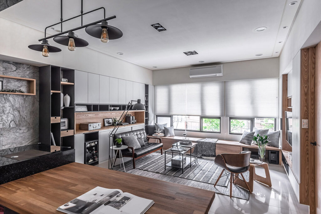 全屋定制柜和裝飾的融合-此間設(shè)計