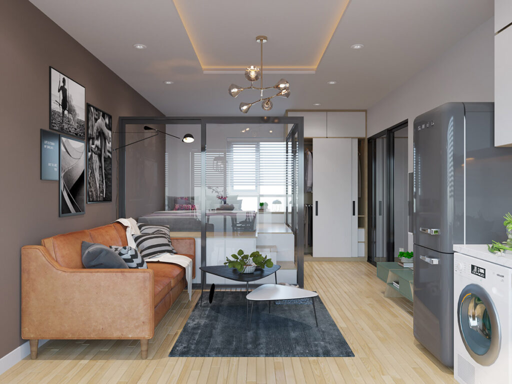 單身公寓的設(shè)計-此間設(shè)計