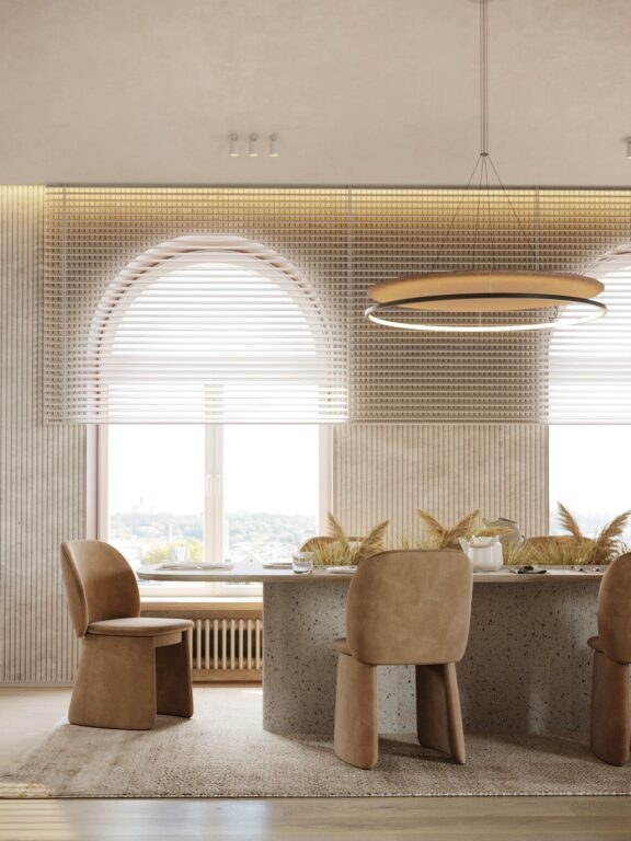 曲線和經典拱門設計的共鳴-此間設計