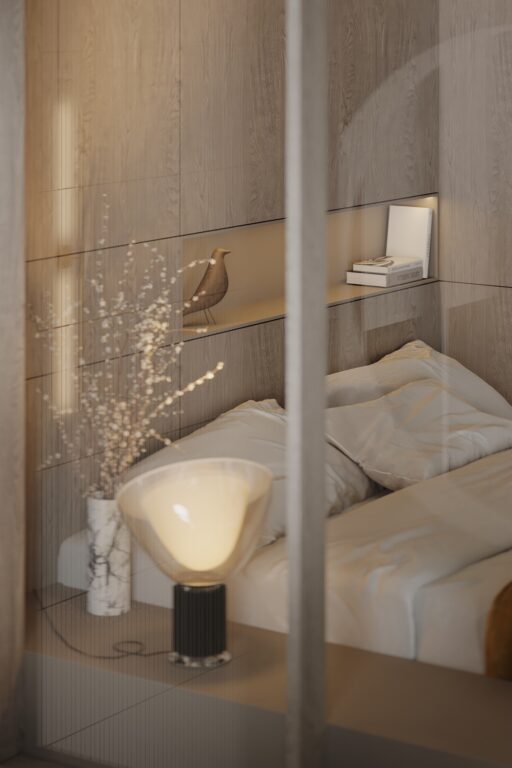 不一樣的loft復式樓設計,大量墻板的合理運用-此間設計