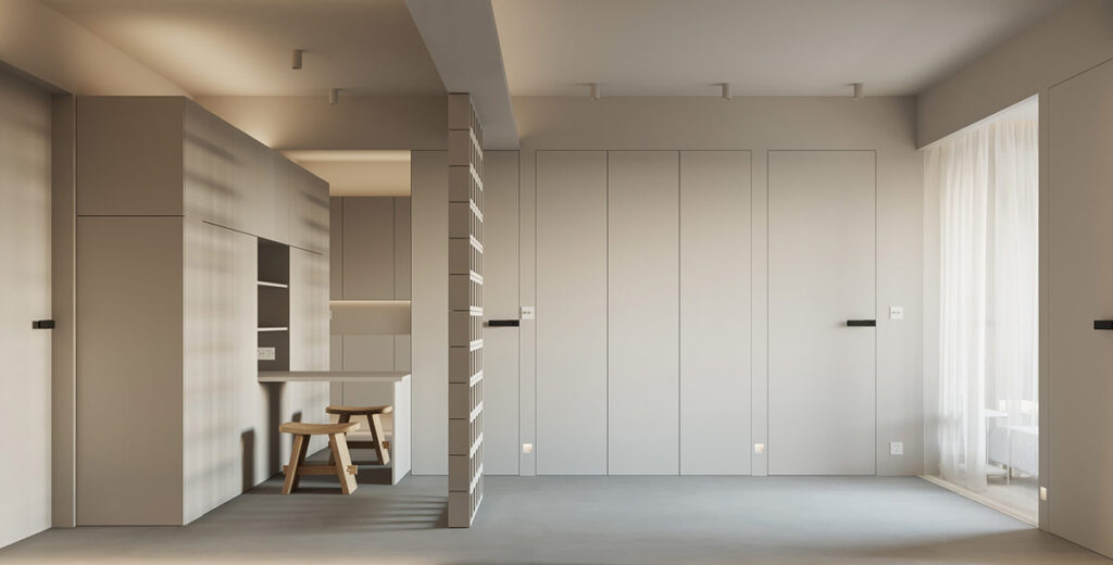 極簡主義風格設計的是一種心態上的寧靜