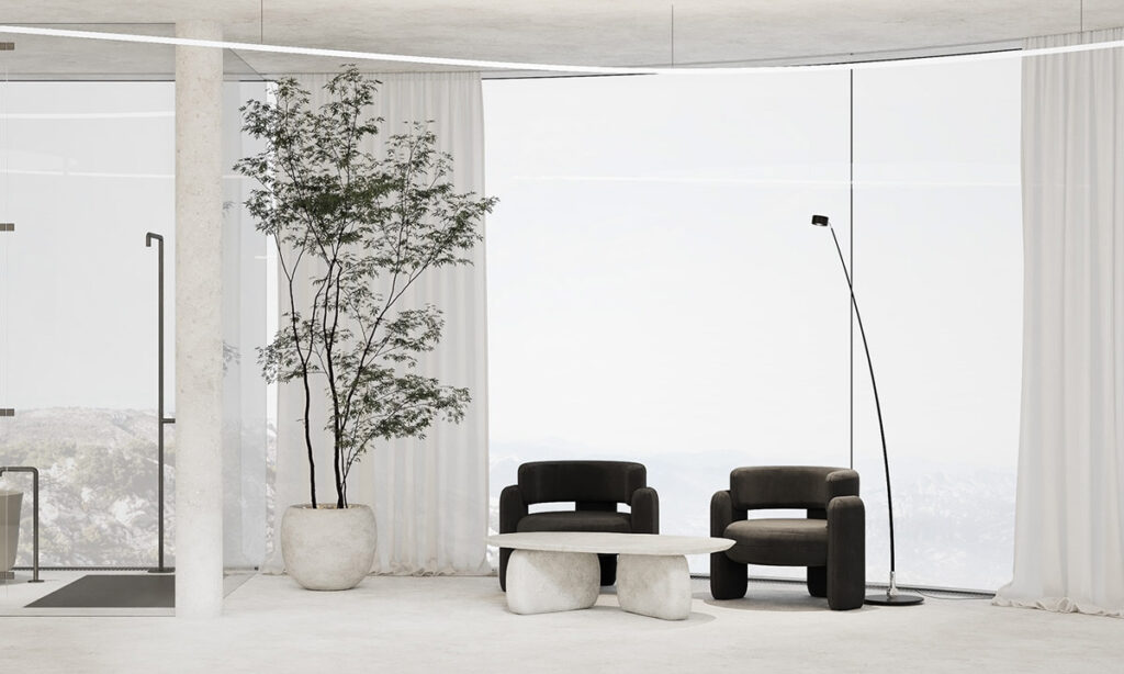 昆明微水泥室內(nèi)裝修概念，你無法拒絕的美-此間設(shè)計(jì)