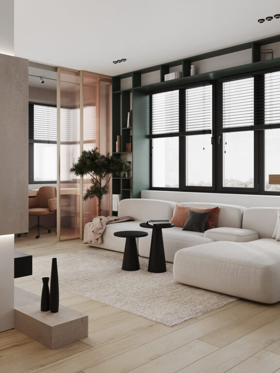 單身公寓的簡單裝修-此間設計