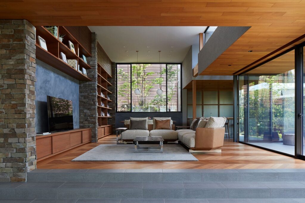 日式住宅中的庭院設計-此間設計