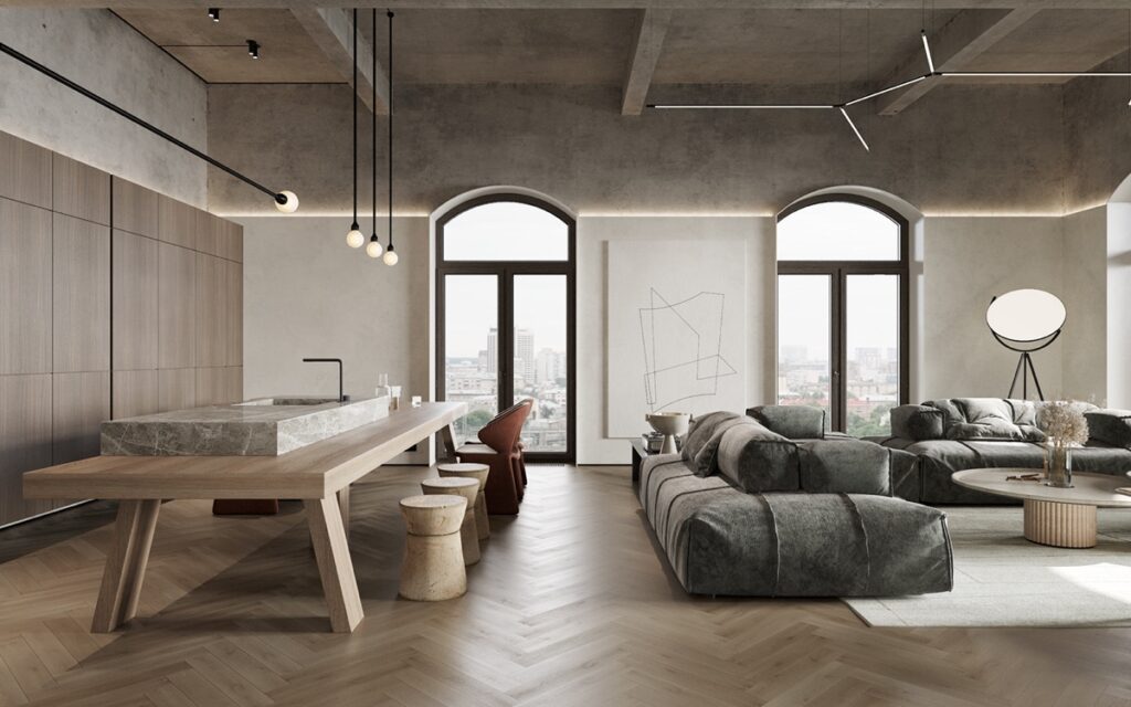 昆明頂層公寓住房裝修分析