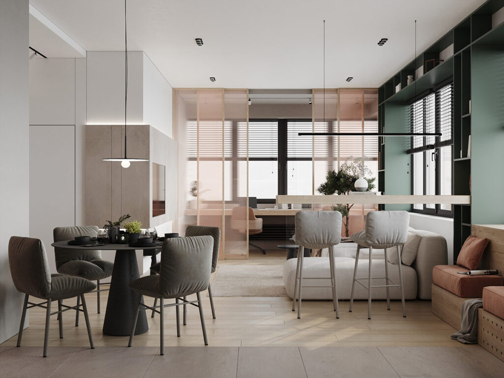 單身公寓的簡單裝修-此間設計