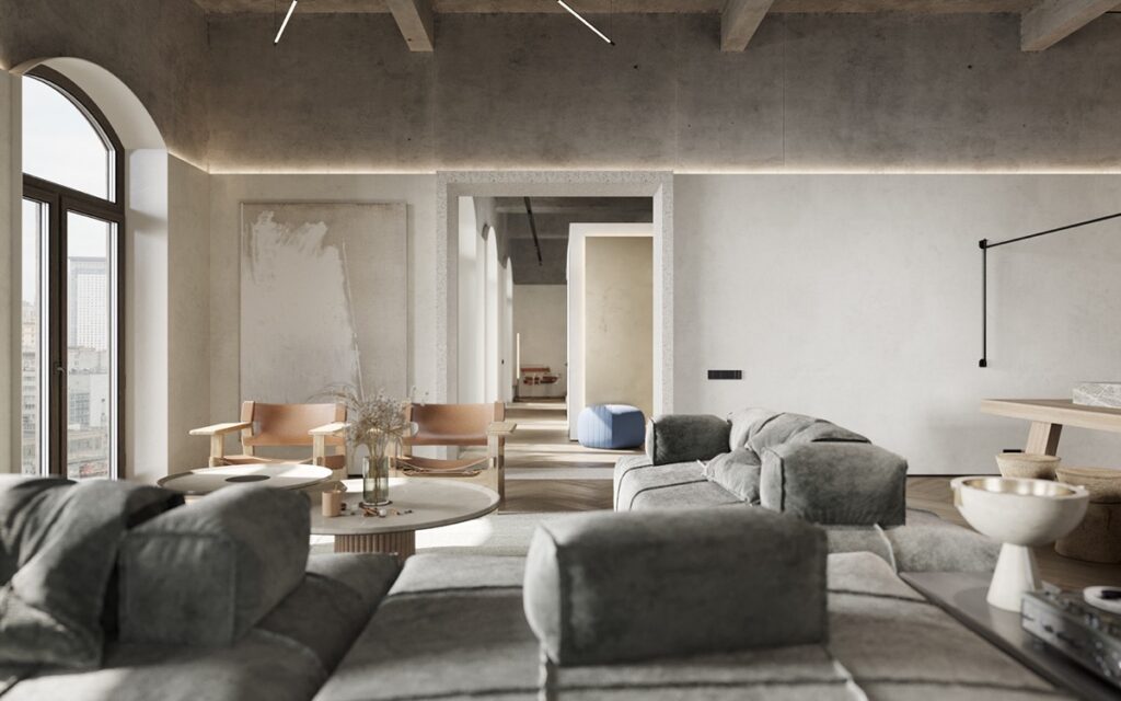 酒店式單身公寓設(shè)計解析-此間設(shè)計