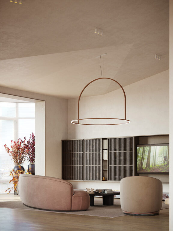 曲線和經典拱門設計的共鳴-此間設計