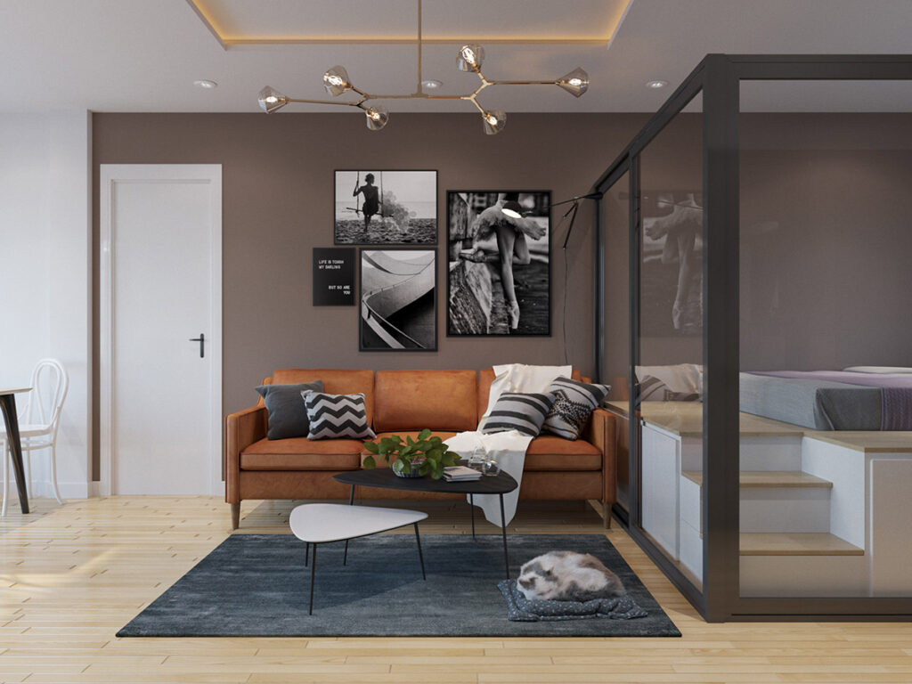 單身公寓的設(shè)計-此間設(shè)計