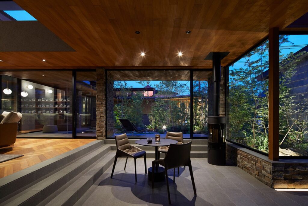 日式住宅中的庭院設計-此間設計