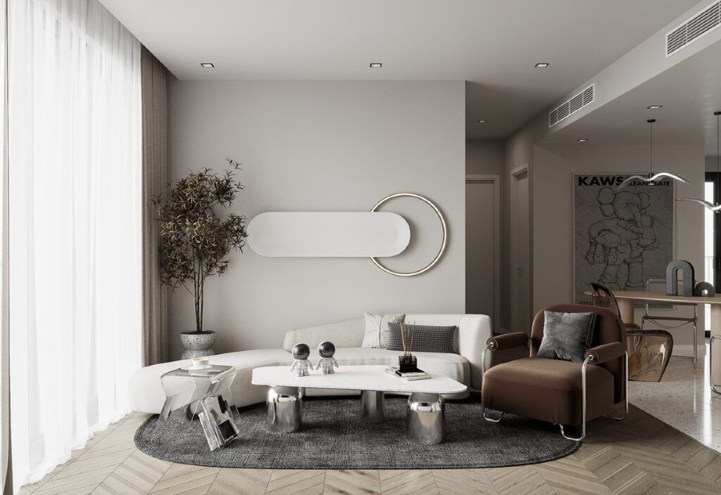 太空主題元素的裝飾設計-此間設計