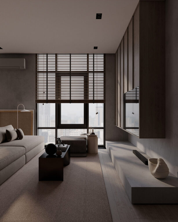 如何塑造寧靜氛圍的住宅設(shè)計-此間設(shè)計