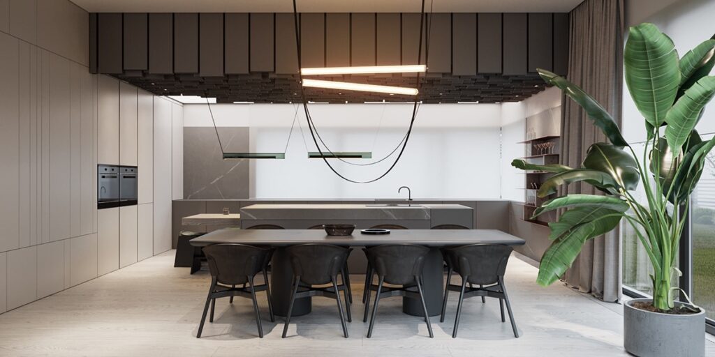 餐廳燈光設(shè)計(jì)-此間設(shè)計(jì)