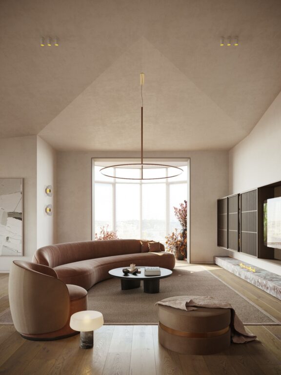 曲線和經典拱門設計的共鳴-此間設計