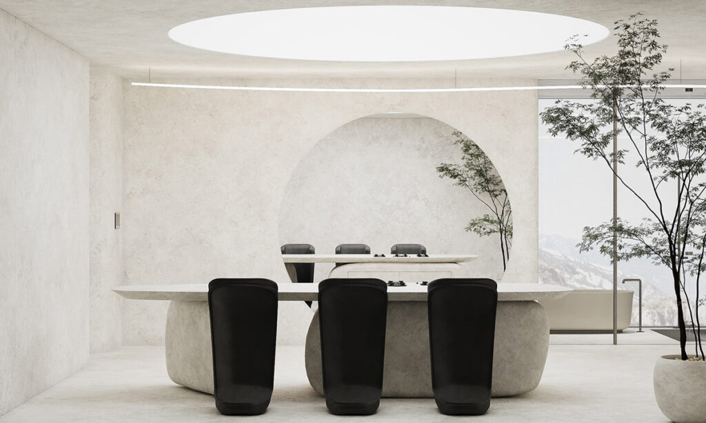 昆明微水泥室內(nèi)裝修概念，你無法拒絕的美-此間設(shè)計(jì)