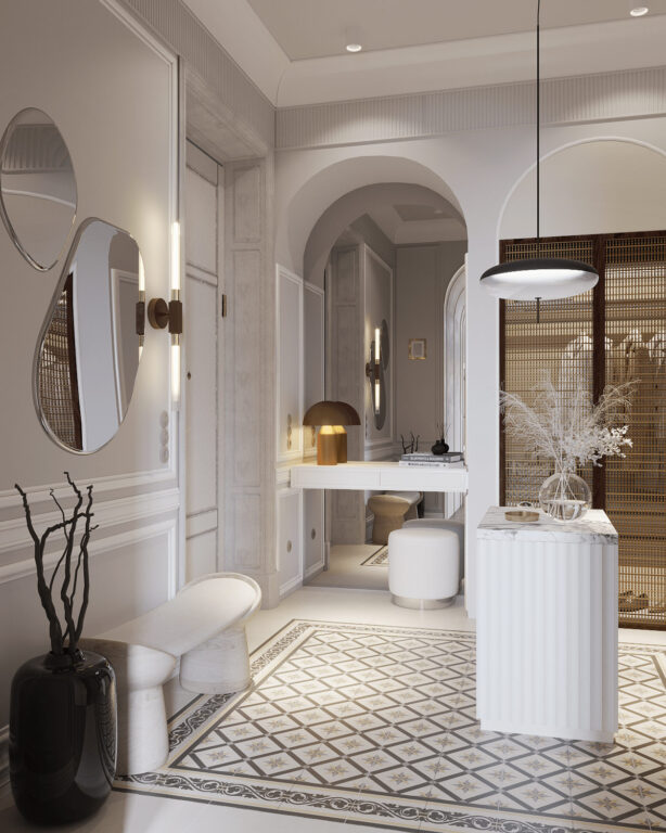 新古典主義家居室內設計-此間設計