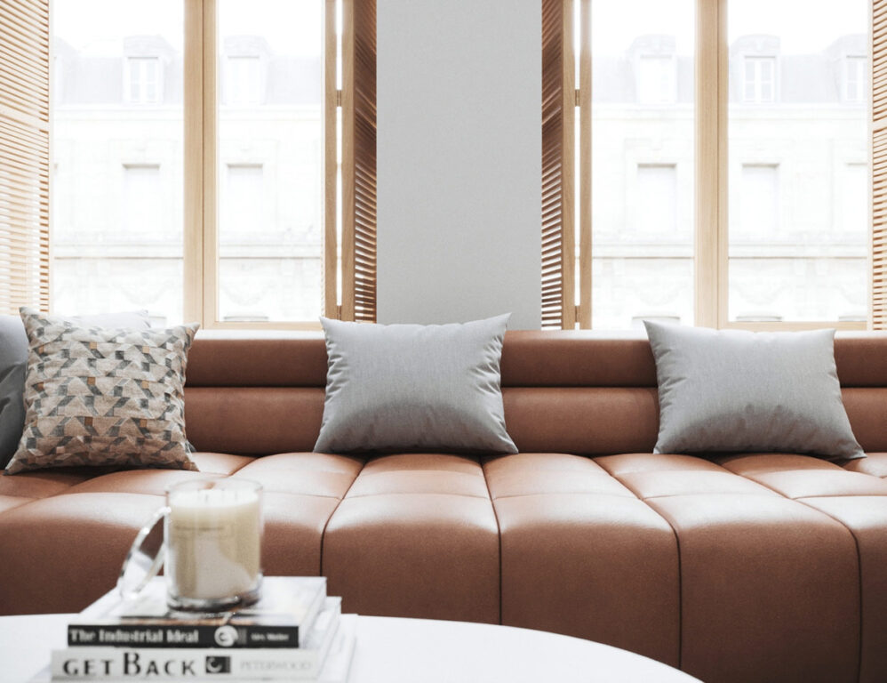 如何在裝修中合理的應用白色、黑色以及木紋色基調一-此間設計