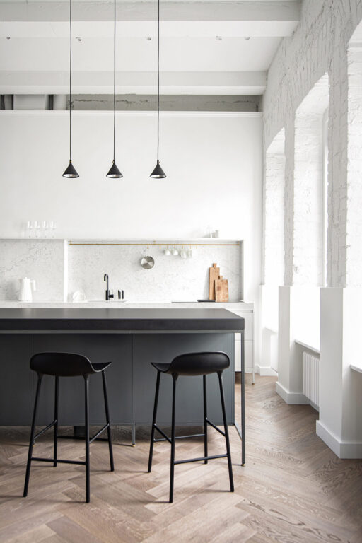 昆明L型公寓裝修布局-此間設計