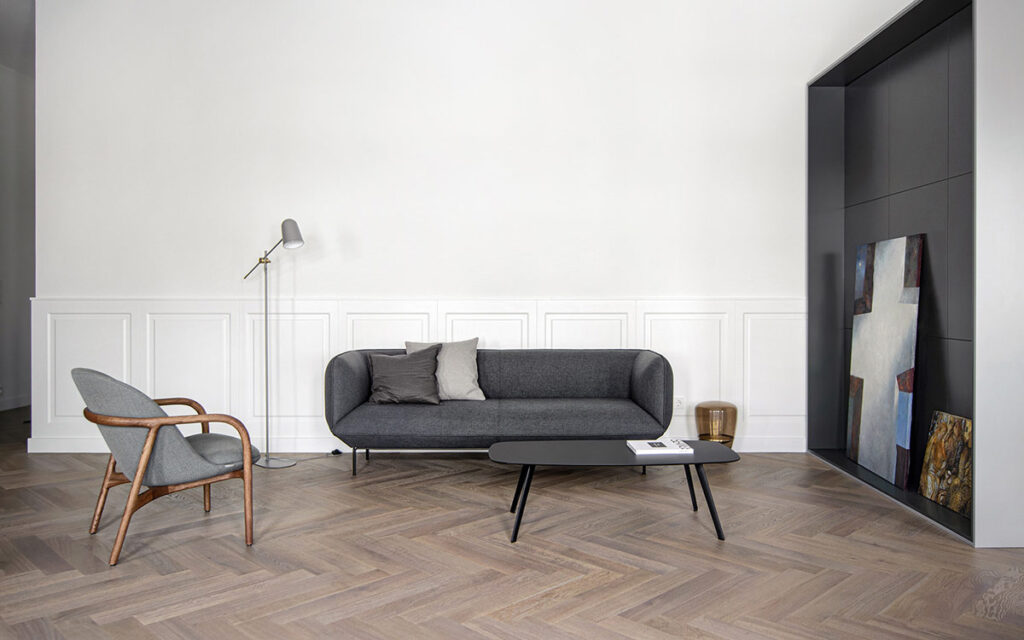 昆明L型公寓裝修布局-此間設計