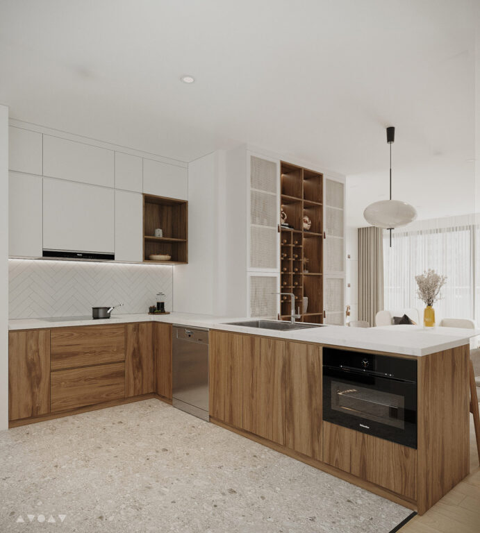 現代風格裝修拱門造型的應用手法-此間設計