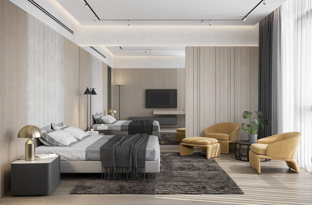 幸福的現(xiàn)代風(fēng)格配色方案-此間設(shè)計