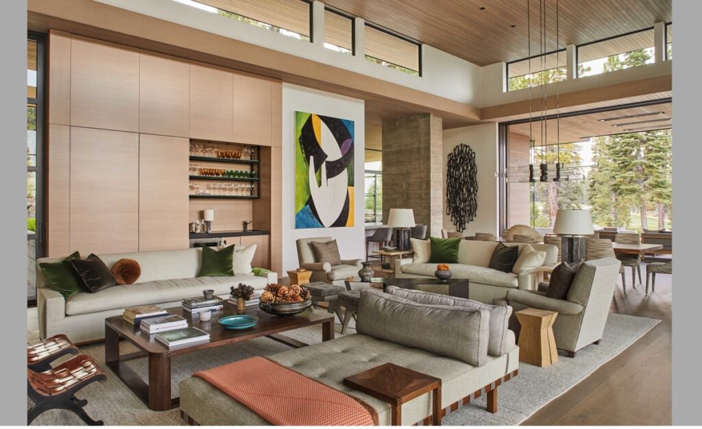 昆明室內(nèi)裝修客廳色彩搭配-此間設計